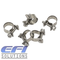 Mini Hose Clamps "8-10mm" Stainless Steel