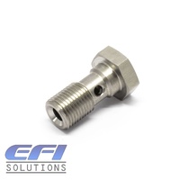 Banjo Bolt Stainless Steel " 1mm " Restrictor 7/16-24" ( 23mm UHL ) "Turbo Oil Feed"
