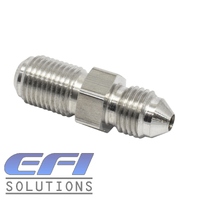 Inverted Flare Dual Seat 3/8-24 To Male AN3 Stainless Steel