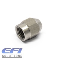 Brake Tube Nut Female 3/8-24 To 4.76mm (3/16) Hardline Stainless Steel