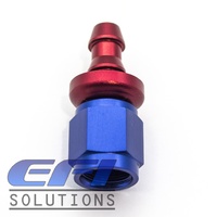 Straight Push Lock Hose End AN4