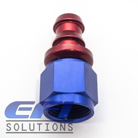 Straight Push Lock Hose End AN8