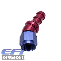 30° Degree Push Lock Hose End AN12