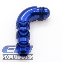 90º Degree Full Flow Bulkhead AN6