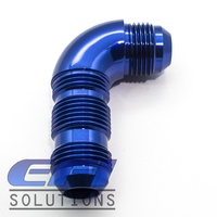 90º Degree Full Flow Bulkhead AN10