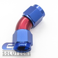 45° Degree Full Flow Female Coupler AN4