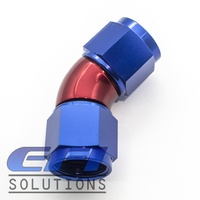 45° Degree Full Flow Female Coupler AN8