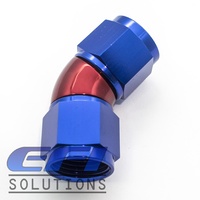 45° Degree Full Flow Female Coupler AN10