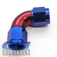 90º Degree Full Flow Female Coupler AN4