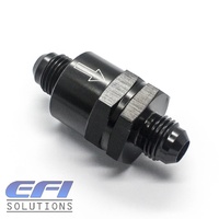 One Way Check Valve AN6 (Black)