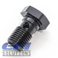 Banjo Bolt M12mm x 1.25 (Black) (22mm UHL)