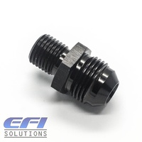 Metric M14X1.5mm To Male AN8 (Black)