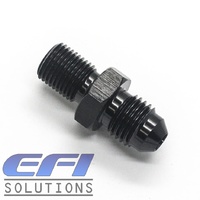 Metric M10X1.0mm to Male AN4 (Black)