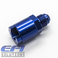 EFI Fuel Fitting Screw On Type 3/8 ID Tube To Male AN6