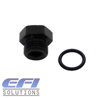 ORB Plug AN4 HEX HEAD (Black)