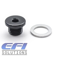 Metric Plug M12x1.5mm (Black)