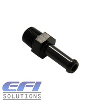 Male 1/8 NPT To 1/4 ( 6mm ) Male Barb (Black)