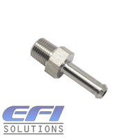 Male 1/8 NPT To 1/4 ( 6mm ) Male Barb Stainless Steel