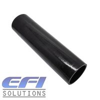 Silicone Hose Joiner Straight 57mm (2.25”) ID 30CM Long (Black)