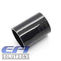 Silicone Hose Joiner Straight 57mm (2.25”) ID (Black)