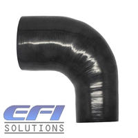 Silicone Hose Reducer 90 Degree 102-127mm (4.0”-5.0”) ID (Black)