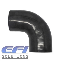 Silicone Hose Joiner 90 Degree 114mm (4.5”) ID (Black)