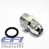 Straight Male AN6 To ORB AN6 (Silver)