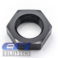 Bulkhead Nut AN6 (Black)