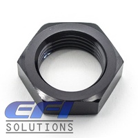 Bulkhead Nut AN8 (Black)