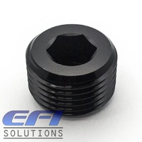 Port Plug 1/8 NPT (Black)