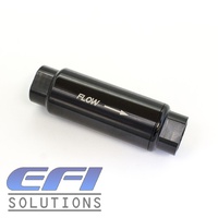 Fuelab 81802-1 Black 10 Micron Standard Length In-Line Fuel Filter 
