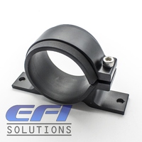 Single 52mm Fuel Pump Bracket (Black)
