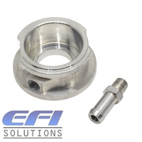 Weld On Aluminium Radiator Water Neck 32mm (Small Cap)