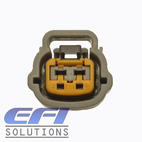 2 Pin Grey Connector Fits Some Nissan Coolant Temp Sensor & Fuel Pump Module