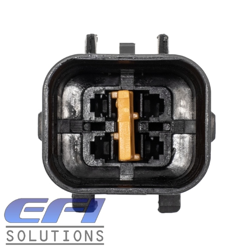 4 Pin Black Connector "MALE" Fits Some Denso Oxygen Sensors " Mitsubishi, Hyundai"