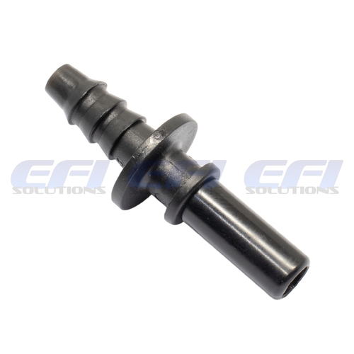 EFI Plastic Fuel Fitting Quick Connect Straight Male 5/16 Tube To Male