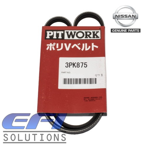 Genuine Nissan/Pitwork Power Steering Belt (SR20) "S14, S15" Silvia 200sx