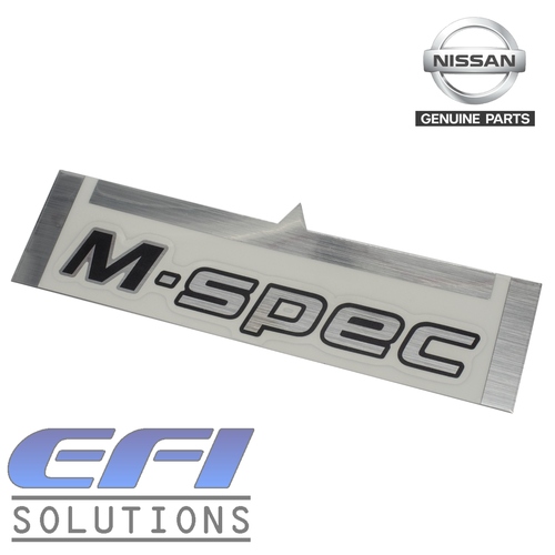 Boot Trunk Badge / Emblem (M-Spec) "R34 - GTR"