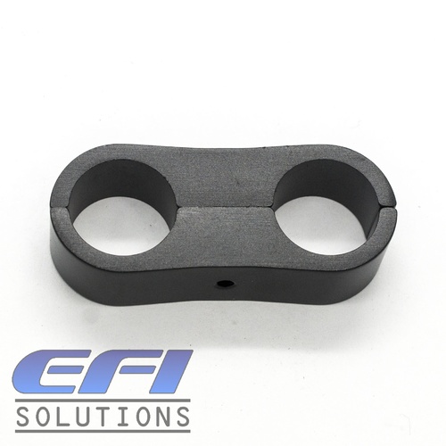 Dynamic Fluids 1/2" (12.7mm) Billet Aluminum Fuel Hose Separator – Anodized Black