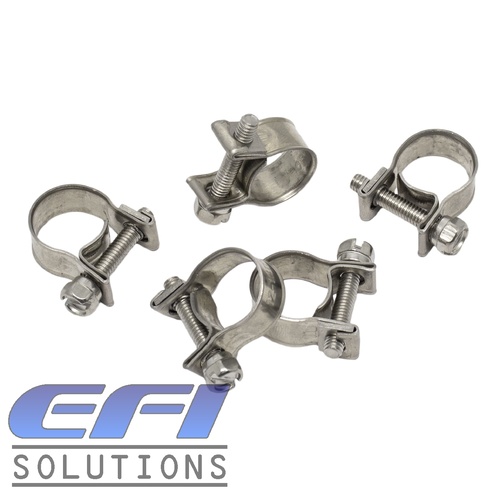 Mini Hose Clamps "12-14mm" Stainless Steel