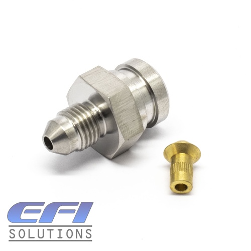Brake Joiner Lug With Clip Recess M10 x 1.0mm To Male AN3 Stainless Steel