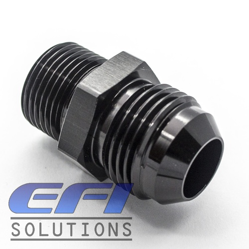 Metric M19X1.0mm To Male AN10 (Black)