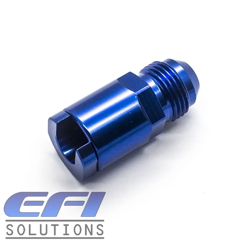 EFI Fuel Fitting Screw On Type 3/8 ID Tube To Male AN8
